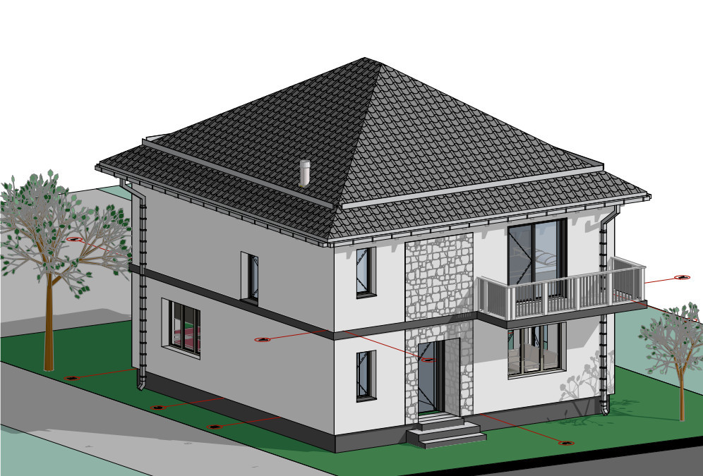 Casă Individuală - 114 mp utili - PREDARE LA CHEIE