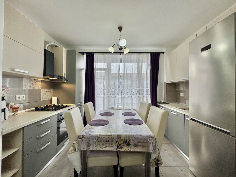 Apartament 3 camere - Decomandat - MOBILAT ȘI UTILAT