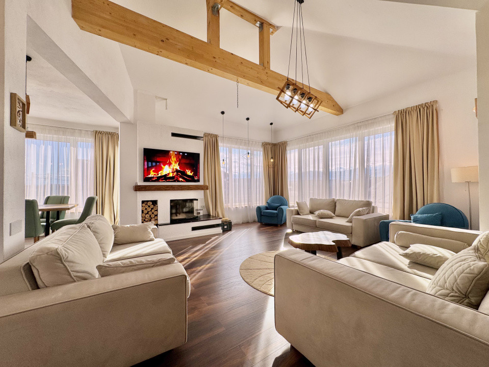 Casǎ de Lux - 1084 mp teren - 275 mp utili + Pod + Saunǎ + Studio Yoga