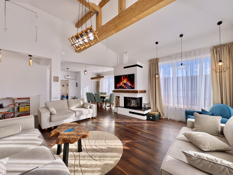 Casǎ de Lux - 1084 mp teren - 275 mp utili + Pod + Saunǎ + Studio Yoga