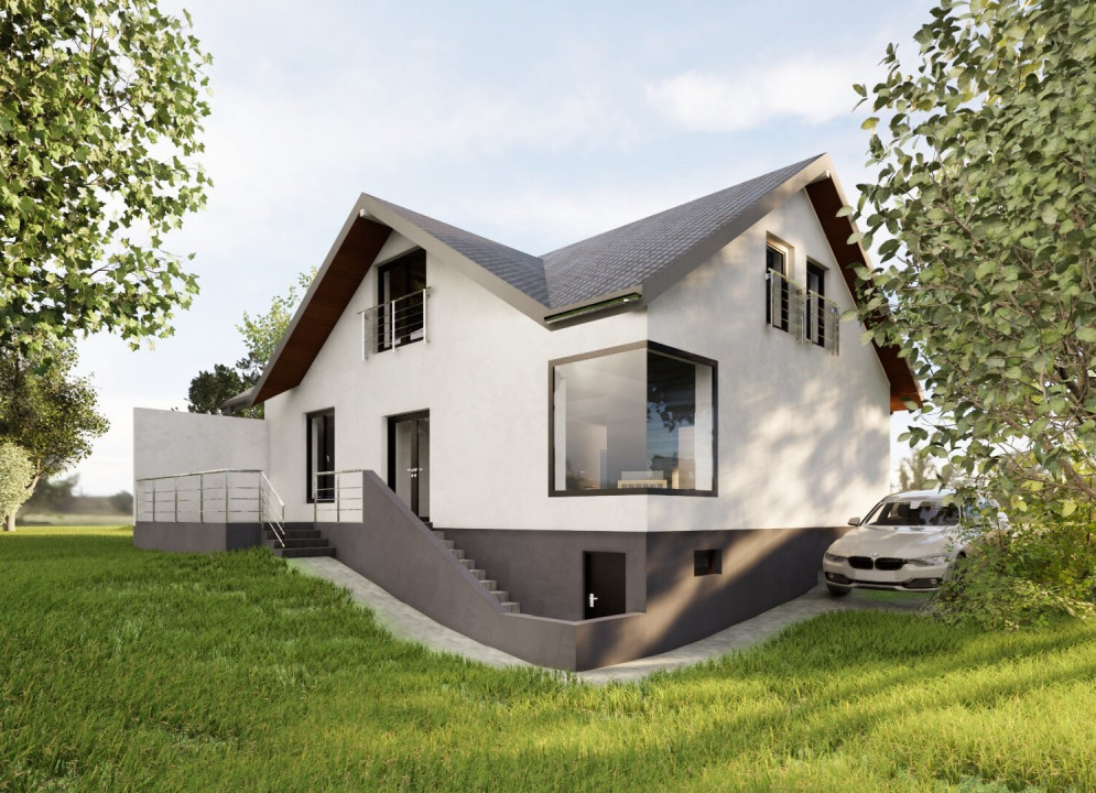 Casa Individuală - 180 mp utili - Predare la alb