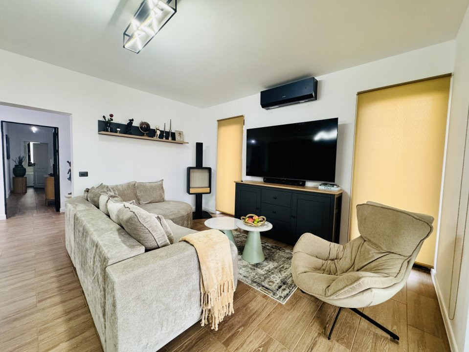 Casa pe un singur nivel | 550 mp teren| Priveliște superbă către munți