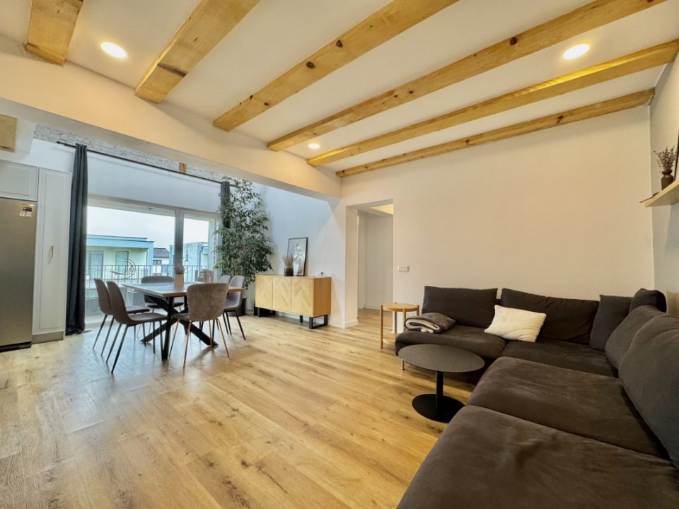 Penthouse modern cu terasă de 38 mp – Cartierul Arhitecților, Sibiu