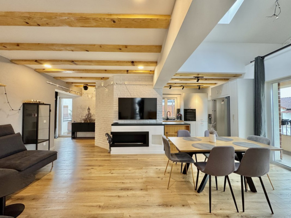 Penthouse modern cu terasă de 38 mp – Cartierul Arhitecților, Sibiu